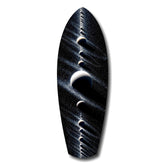 Planet Alignment Cosmos Starfield Glass Wall Art.
