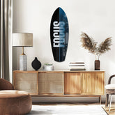 Focus Typography Split Motivational Glass Wall Art.