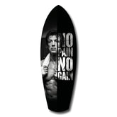 No Pain No Gain Boxer Motivational Glass Wall Art.