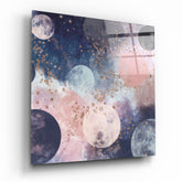 Dreamy Space Glass Wall Art