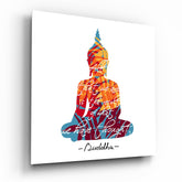 Buddha Glass Wall Art