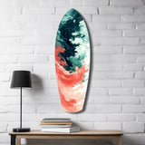 Relentless Waves Glass Wall Art
