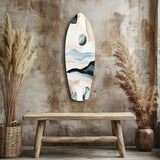 Abstract Sailing Glass Wall Art