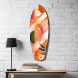 Sunset in Motion Glass Wall Art