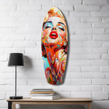 Marilyn Monroe Vintage Dreams Glass Wall Art