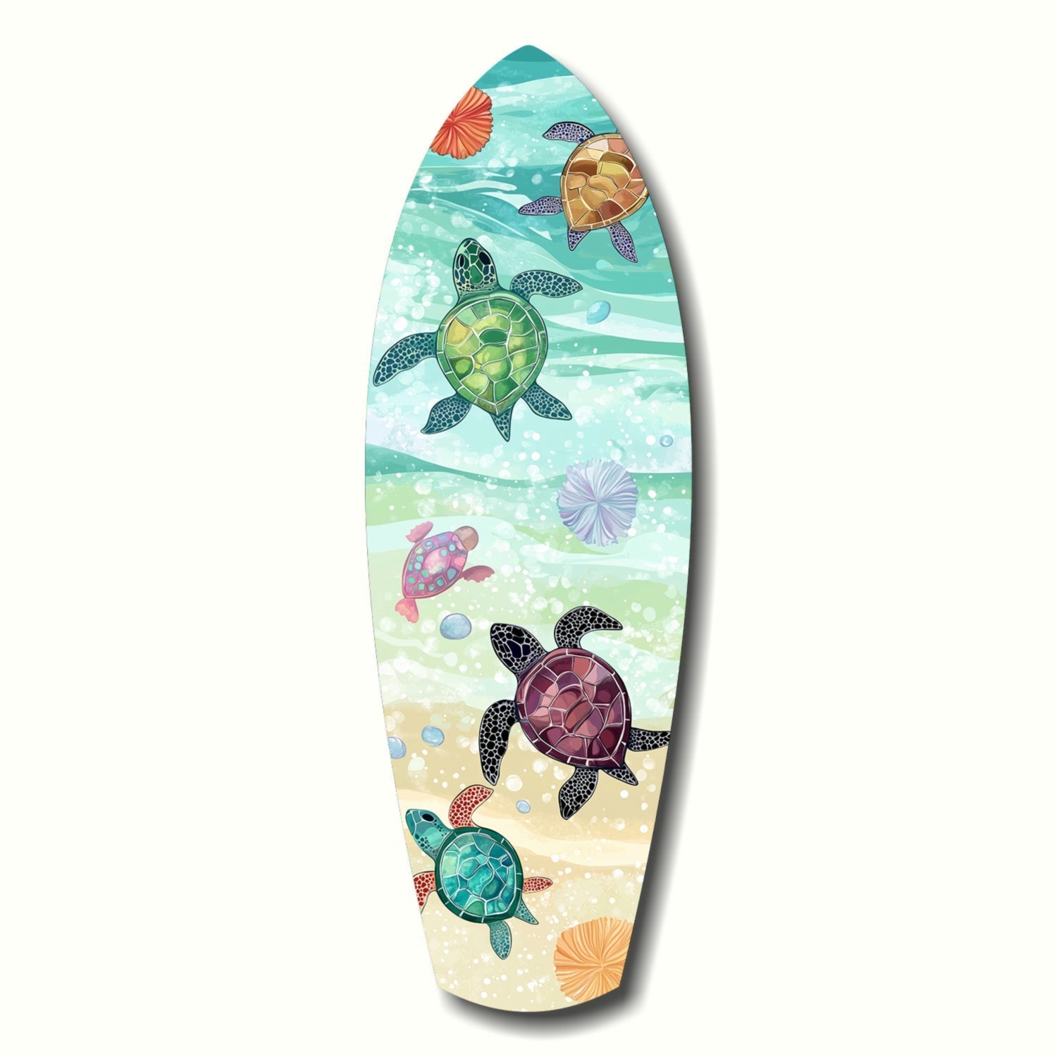 Caretta Caretta Glass Wall Art