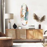 Utopic Seashore Glass Wall Art