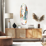 Utopic Seashore Glass Wall Art