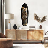 Lioness Glass Wall Art