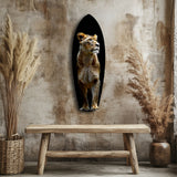 Lioness Glass Wall Art