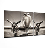 Plane Mega Glass Wall Art