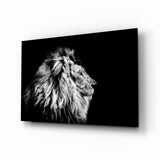 Lion Glass Wall Art.