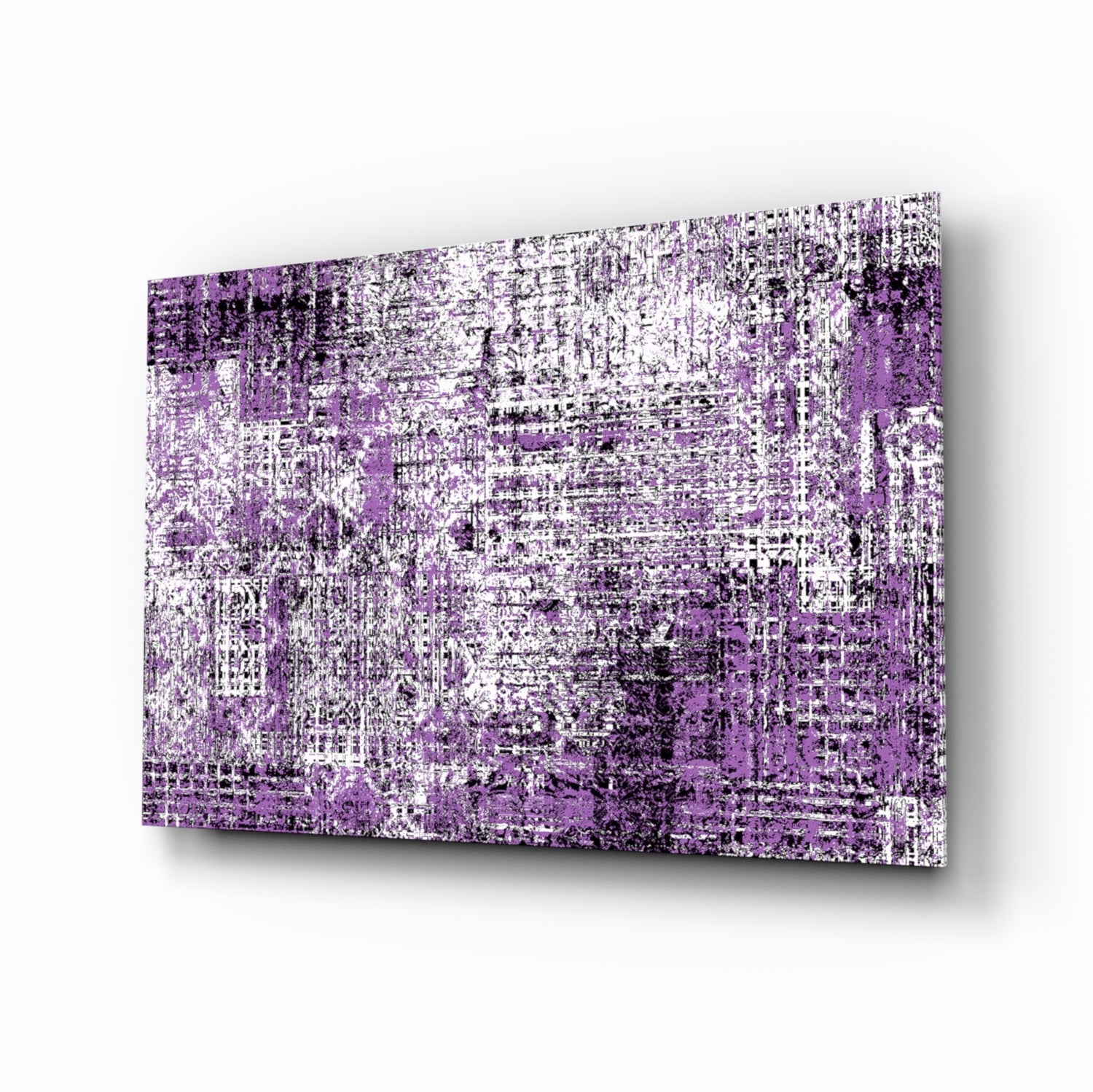 Abstract Glass Wall Art.