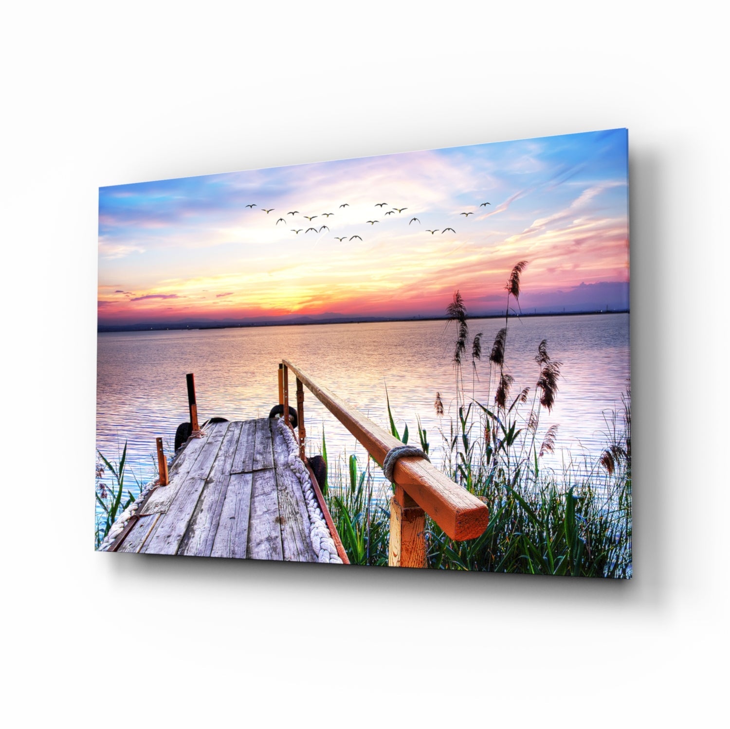 Dock Glass Wall Art.