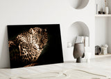 Leopard Glass Wall Art.