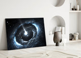 Cosmos Glass Wall Art.