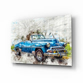 Classic Chevrolet Glass Wall Art.