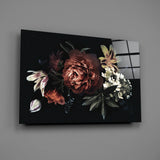 Floral Pattern Glass Wall Art.