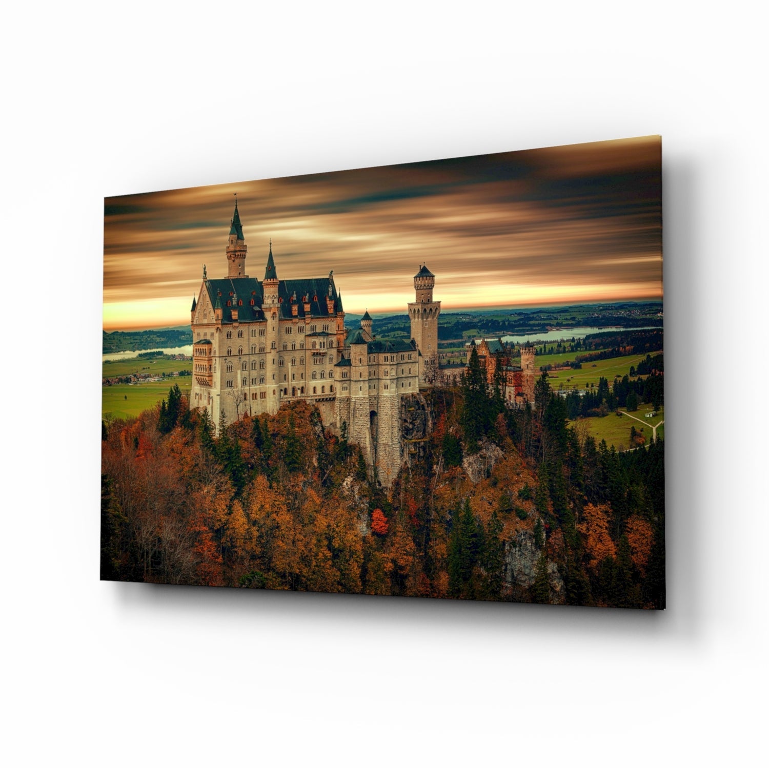 Castle Glass Wall Art.