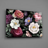Floral Glass Wall Art.