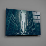 New York City Glass Wall Art.