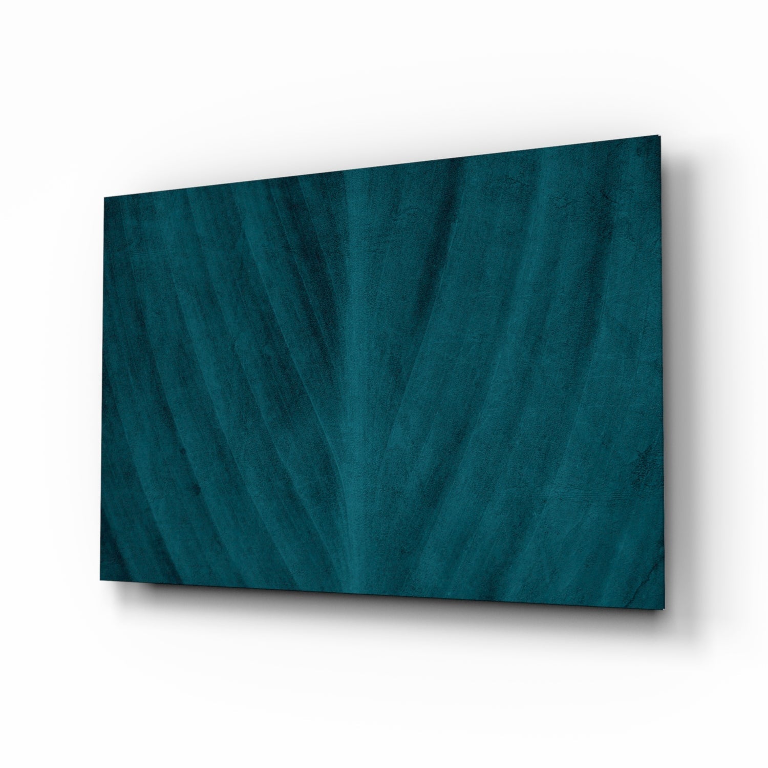 Green Leaf Glass Wall Art.