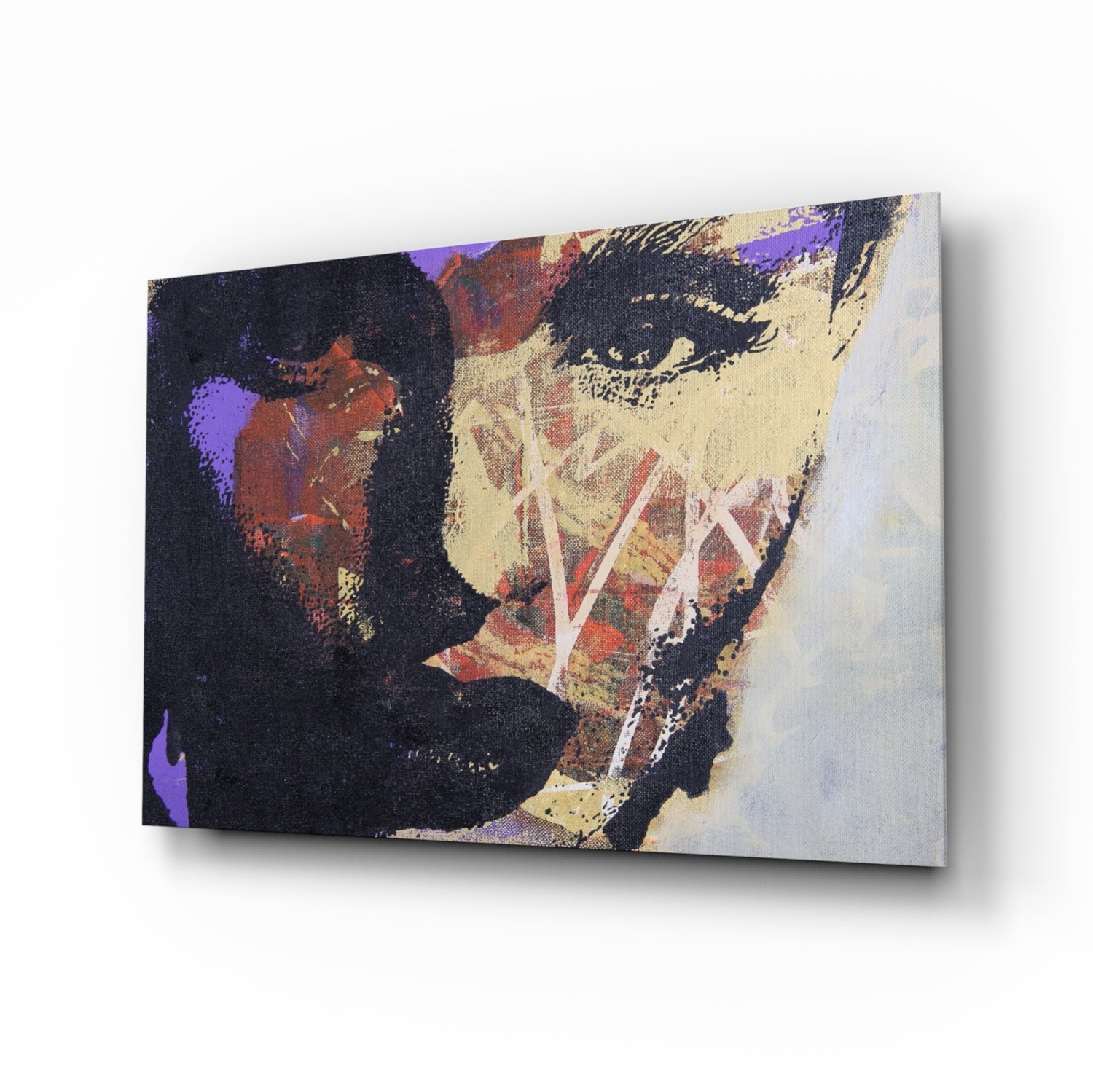 Women's Glass Wall Art.