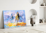 Horse Glass Wall Art.