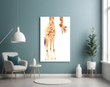 Giraffe Glass Wall Art.