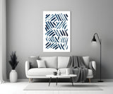 Lines Glass Wall Art.