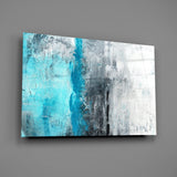 Abstract Glass Wall Art.