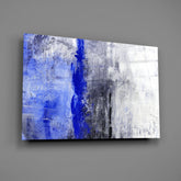 Abstract Glass Wall Art.