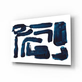 Lines Glass Wall Art.