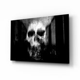Skull Glass Wall Art.