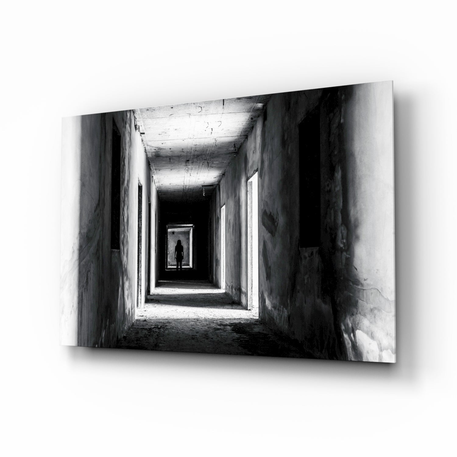 Shadow in the Dark Glass Wall Art.