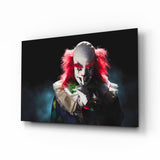 Clown Glass Wall Art.