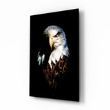 Eagle Glass Wall Art.