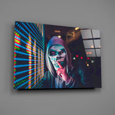 Be quiet! Glass Wall Art.