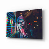 Be quiet! Glass Wall Art.