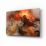 Crimson Apocalypse Glass Wall Art.