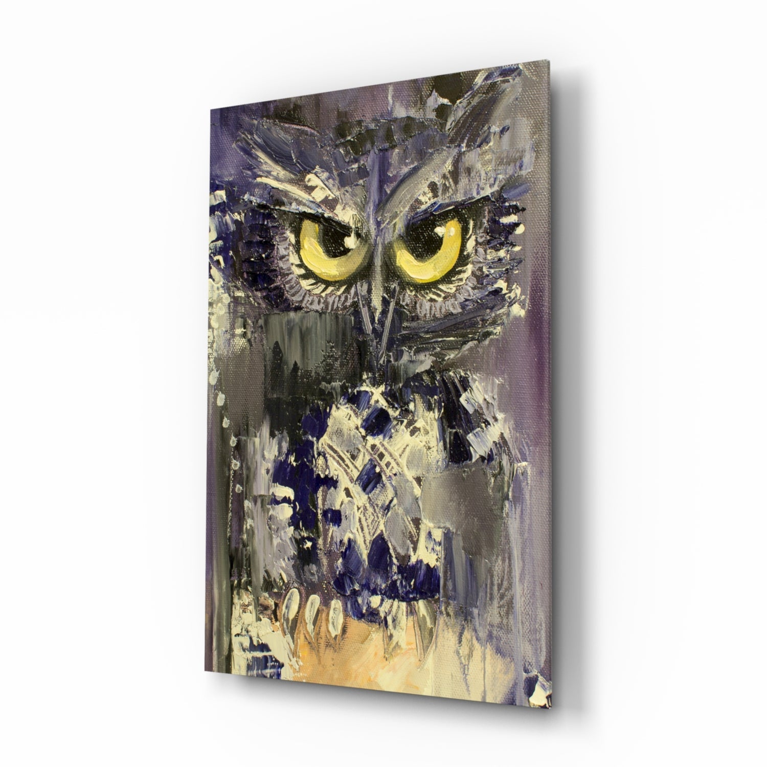Owl Glass Wall Art.