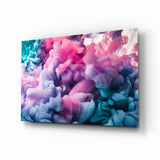 Colored Smoke Glass Wall Art.