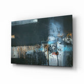 Abstract Art Glass Wall Art.
