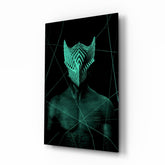 Darko Green Glass Wall Art.