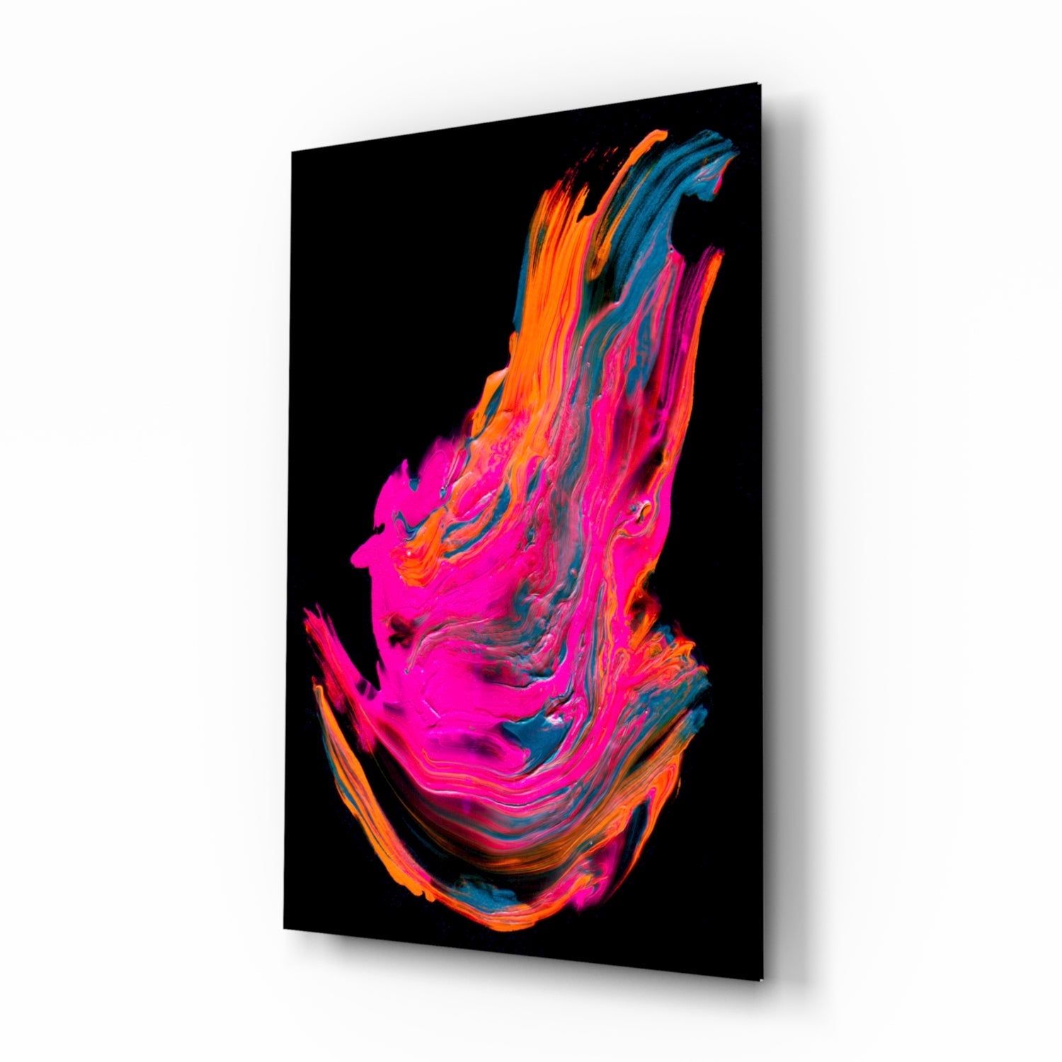 Colorful Winged Glass Wall Art.