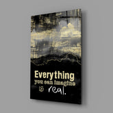 Words Glass Wall Art.