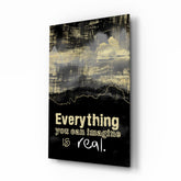 Words Glass Wall Art.