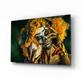 Clown Glass Wall Art.