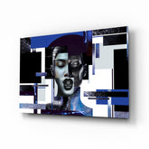 Effect Woman Glass Wall Art.