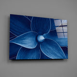 Macro Flower Glass Wall Art.